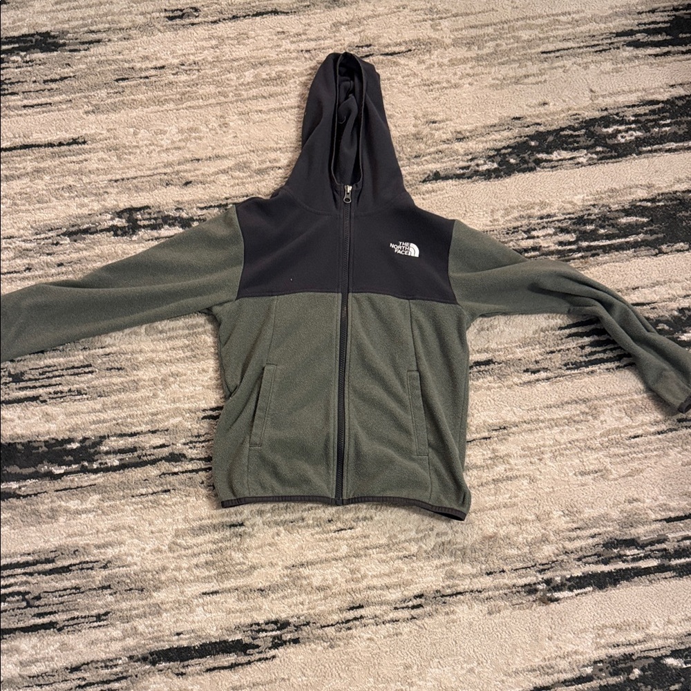 The North Face Grey Full-Zip Hoodie